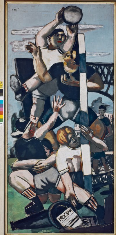 Hráč ragby od Max Beckmann
