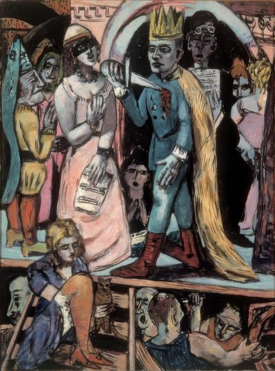 herec od Max Beckmann