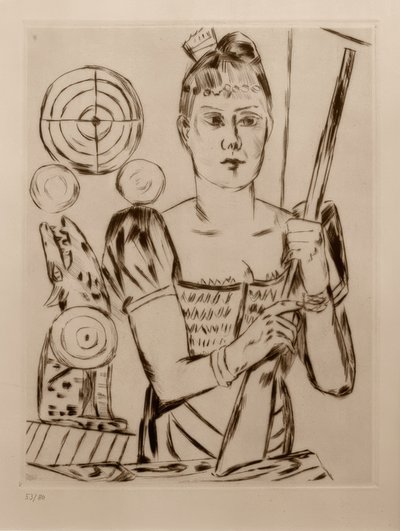 Střelecká galerie od Max Beckmann