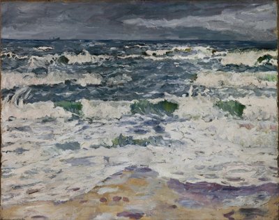 Mořská krajina, asi 1907 (olej na plátně) od Max Beckmann