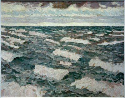 Jezero večer od Max Beckmann