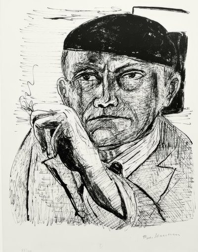 Autoportrét od Max Beckmann
