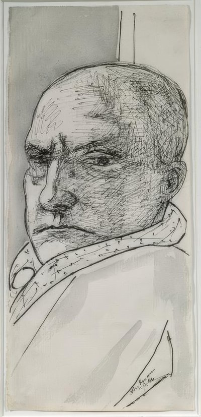 Autoportrét od Max Beckmann