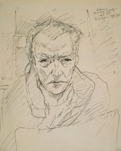 Autoportrét od Max Beckmann