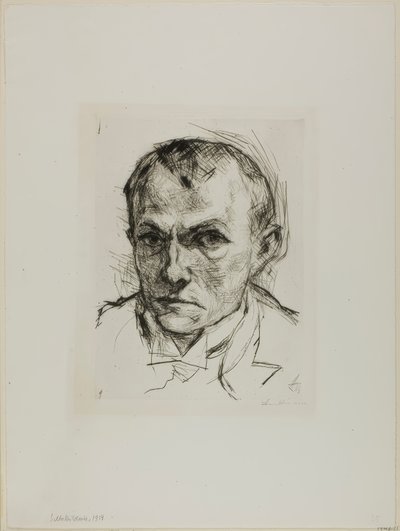 Autoportrét od Max Beckmann