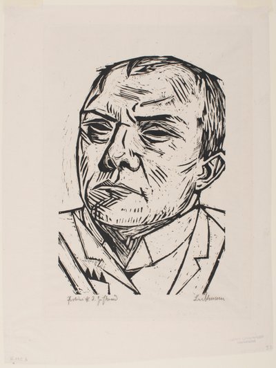 Autoportrét od Max Beckmann
