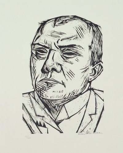 Autoportrét od Max Beckmann