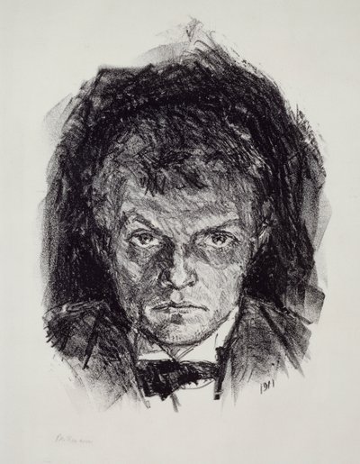Autoportrét od Max Beckmann