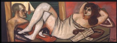 Siesta od Max Beckmann
