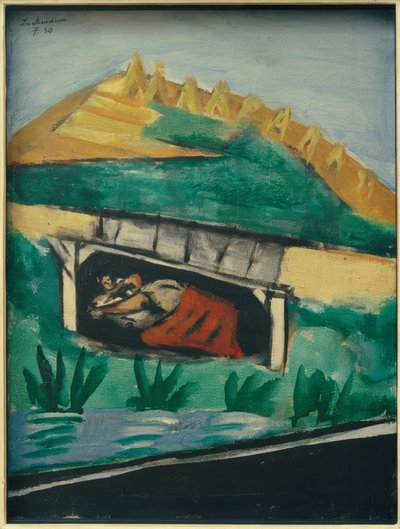 léto (milenci) od Max Beckmann