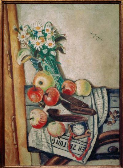 Zátiší s kopretinami od Max Beckmann