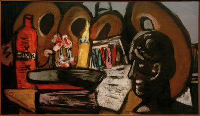 Zátiší s paletami od Max Beckmann