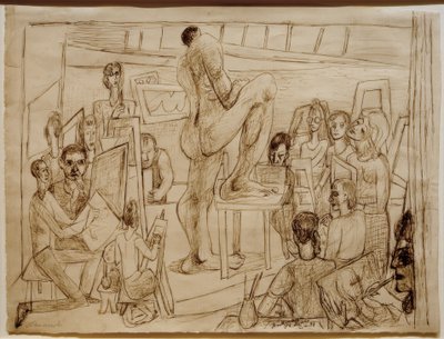 Studenti od Max Beckmann