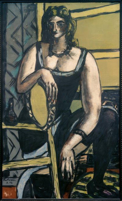 Tanečníci s tamburínou od Max Beckmann