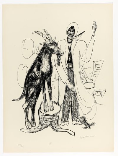 The Buck, deska devět z Day and Dream od Max Beckmann