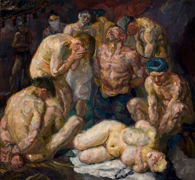 Vězni od Max Beckmann