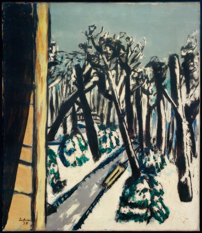 Zoo v zimě od Max Beckmann