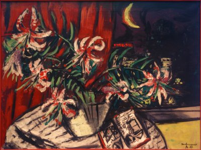 Turecké lilie od Max Beckmann