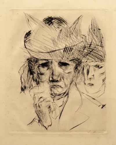 Plačící žena od Max Beckmann