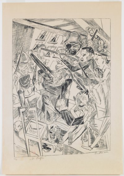 deska 10: The Last Ones od Max Beckmann