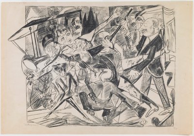 deska 4: Martyrium od Max Beckmann