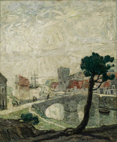 Starověký námořní přístav, 1921. od Max Bohm