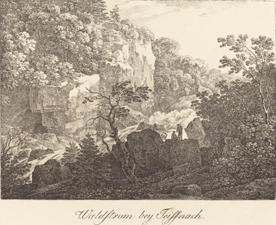 Waldstrom bey Teissnach od Max Joseph Wagenbauer
