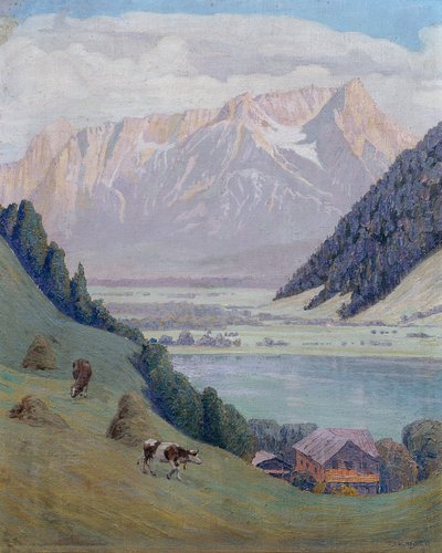 horské jezero od Max Kahrer