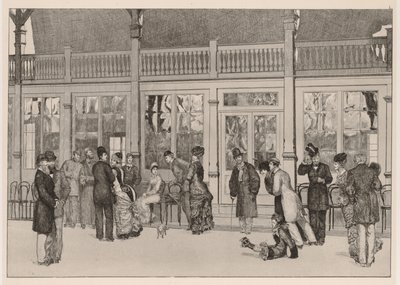 A Glove: The Locale, 1880. od Max Klinger