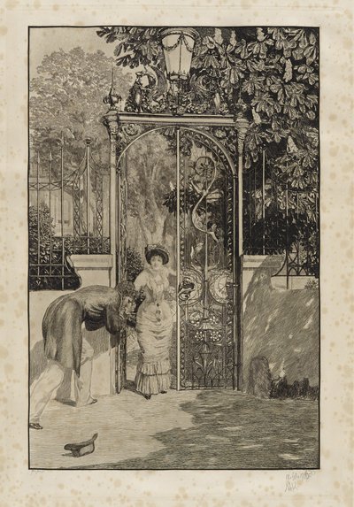 Am Thor (At the Gate) od Max Klinger