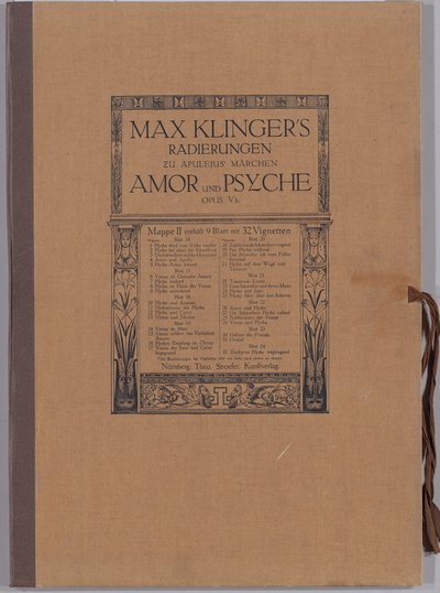 Cupid a Psyche [Opus Vb] od Max Klinger