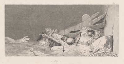Obavy z úzkosti, 18781880. od Max Klinger