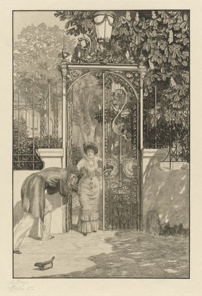 U brány Am Thor, 1887. od Max Klinger