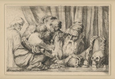 Darwinova teorie od Max Klinger