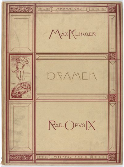 Dramata: VI motivů v X listech. Lepty Opus IX od Max Klinger