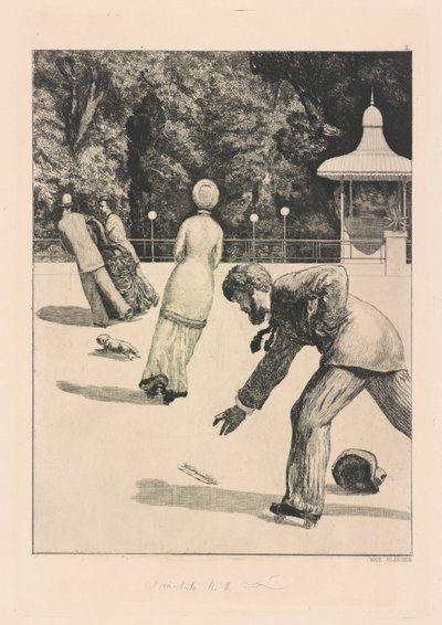 Akční, ze série A Glove od Max Klinger