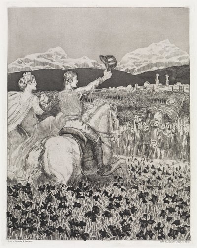 Ve vlastní zemi (Stan, opus XIV, 2. část, č. 43) od Max Klinger
