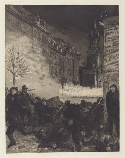 Märztage II (Březnové dny II) od Max Klinger
