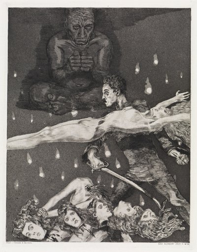 Vražda, Stan, opus XIV, část 2, č. 39 od Max Klinger
