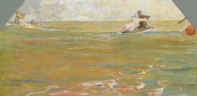 Mořští bohové v oceánu od Max Klinger