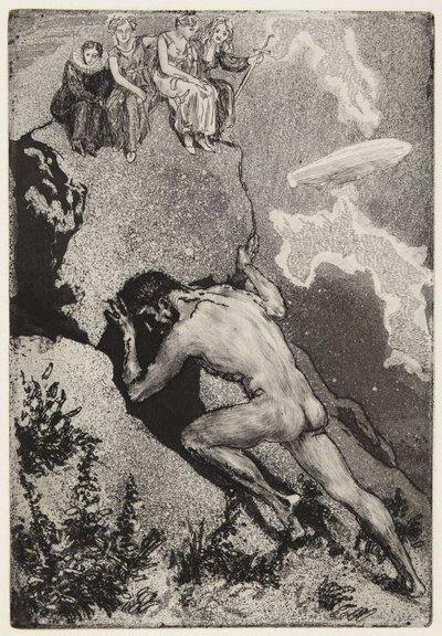 „Sisyfos“ od Max Klinger