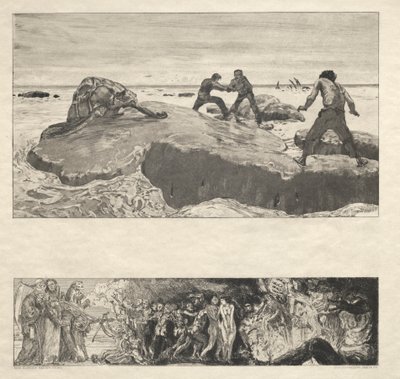 Vom Tode I, (Opus II, 1889) No. 2 od Max Klinger