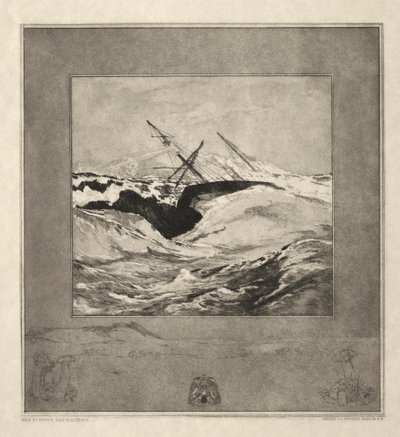 Vom Tode I, (Opus II, 1889) No. 3 od Max Klinger
