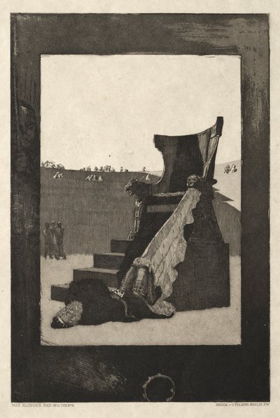 Vom Tode I, (Opus II, 1889) No. 6 od Max Klinger