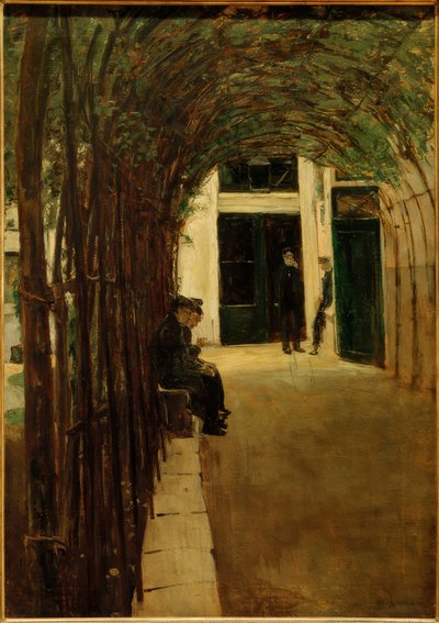Altmännerhaus v Amsterdamu od Max Liebermann