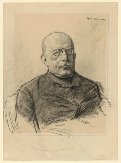 Portrét Friedricha Lippmanna od Max Liebermann