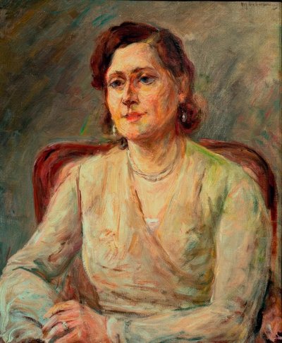 Portrét Lydie Petrowa od Max Liebermann