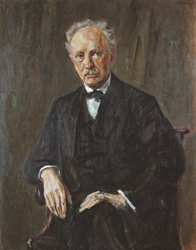 Portrét Richarda Strausse od Max Liebermann