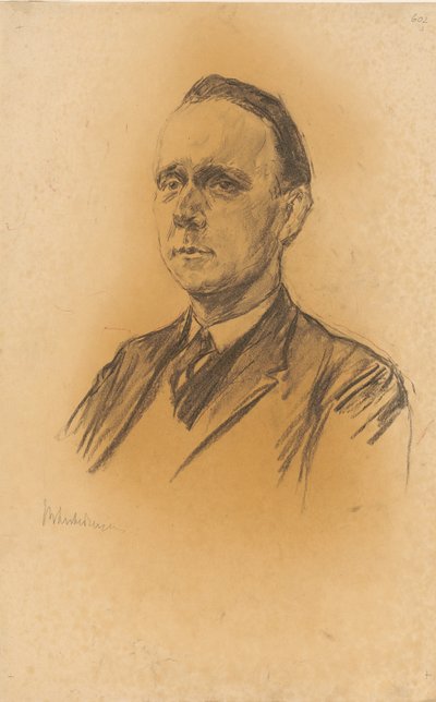 Portrét profesora Wernera Jägera od Max Liebermann