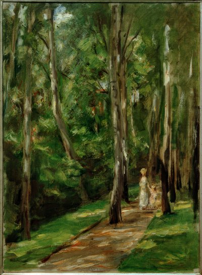 Birkenweg ve Wannsee na západ od Max Liebermann